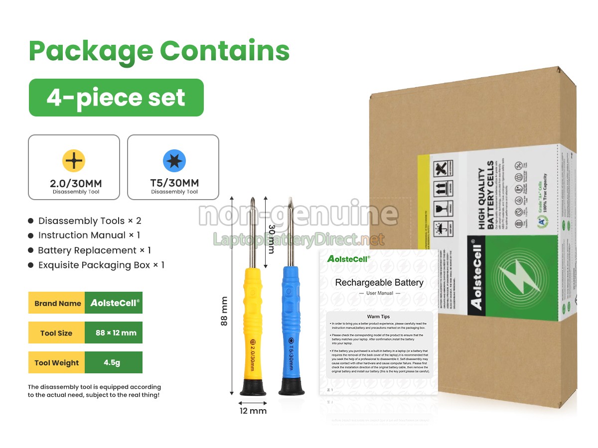 replacement VOYO LR3912584 battery