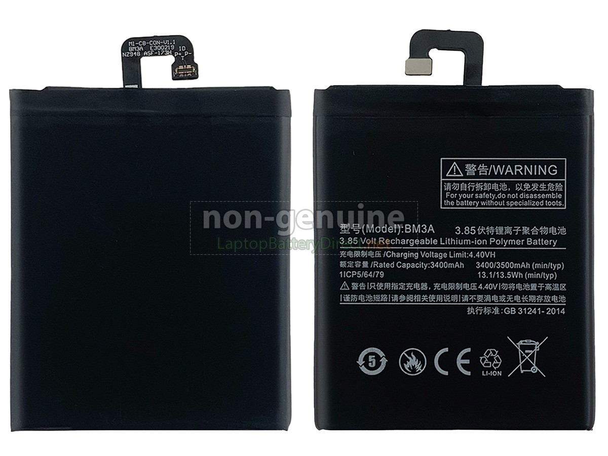 replacement XiaoMi BM3A battery