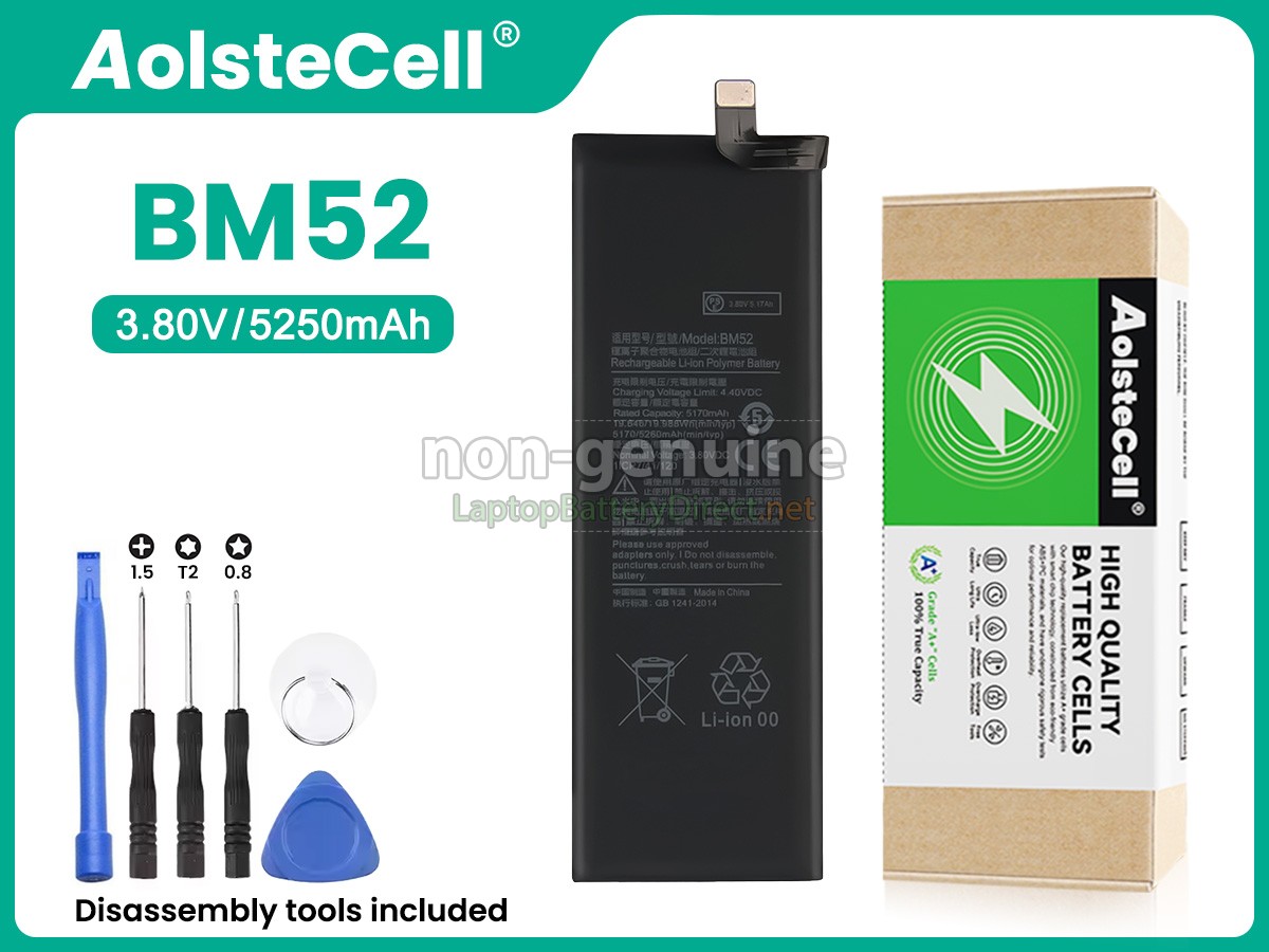 replacement XiaoMi BM52 battery