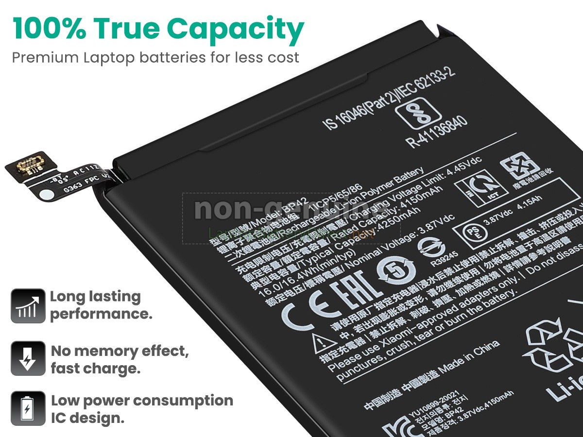 replacement XiaoMi MI 11 battery