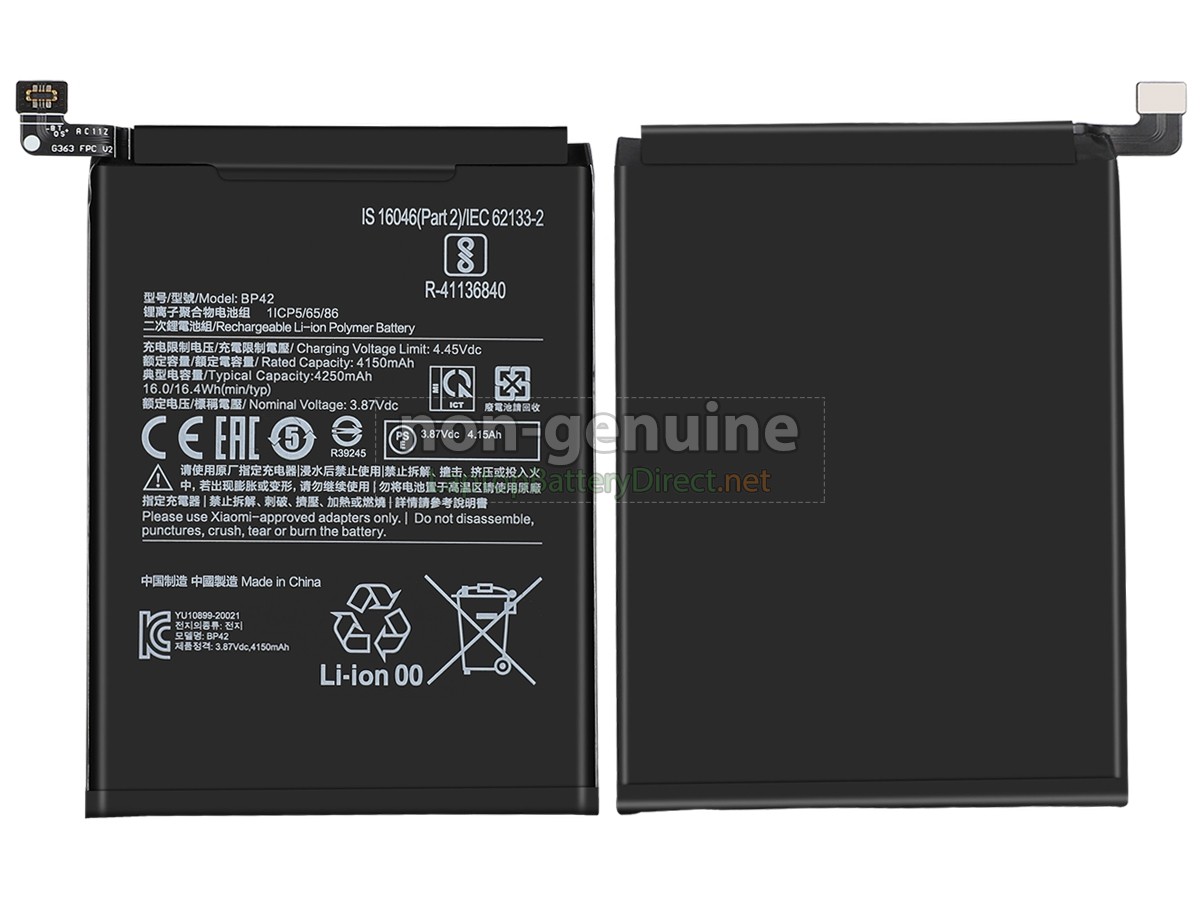 replacement XiaoMi MI 11 battery