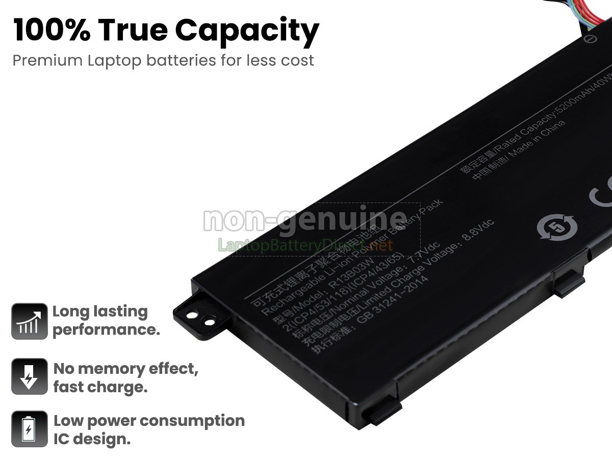 replacement XiaoMi R13B03W battery