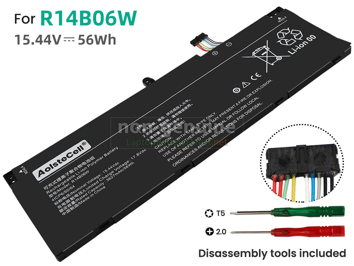 replacement XiaoMi R14B06W battery