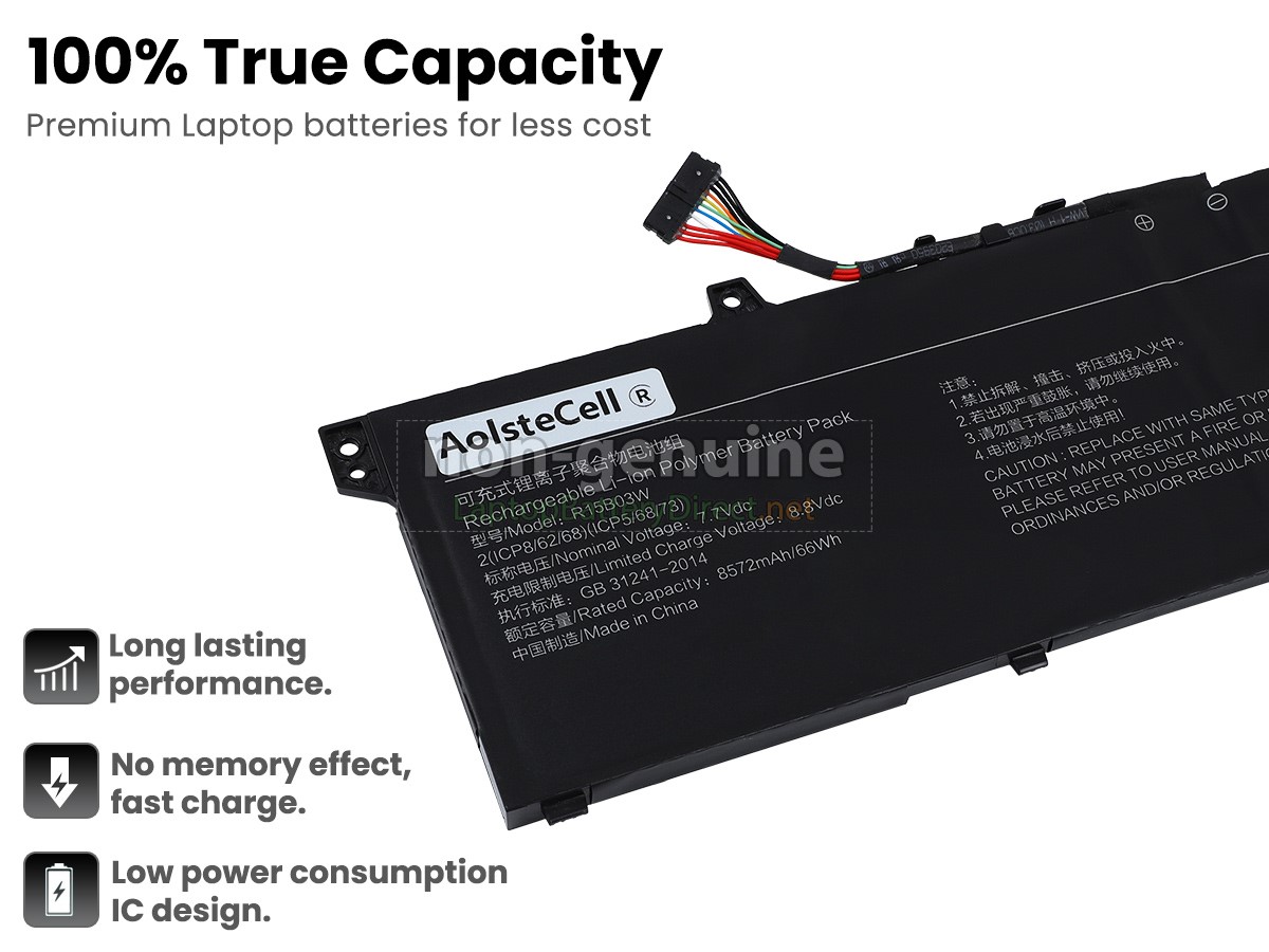 replacement XiaoMi R15B03W battery