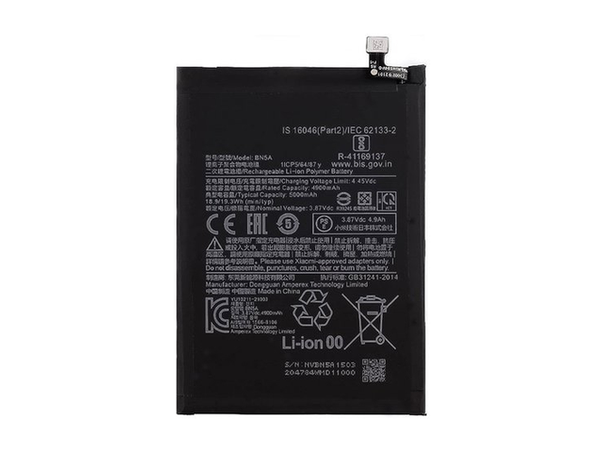 Replacement Battery for XiaoMi BN5A laptop