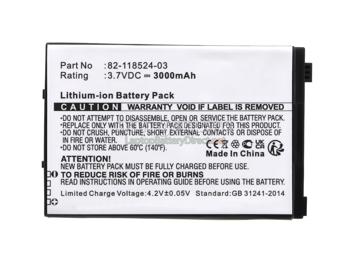 replacement Zebra ES400 battery