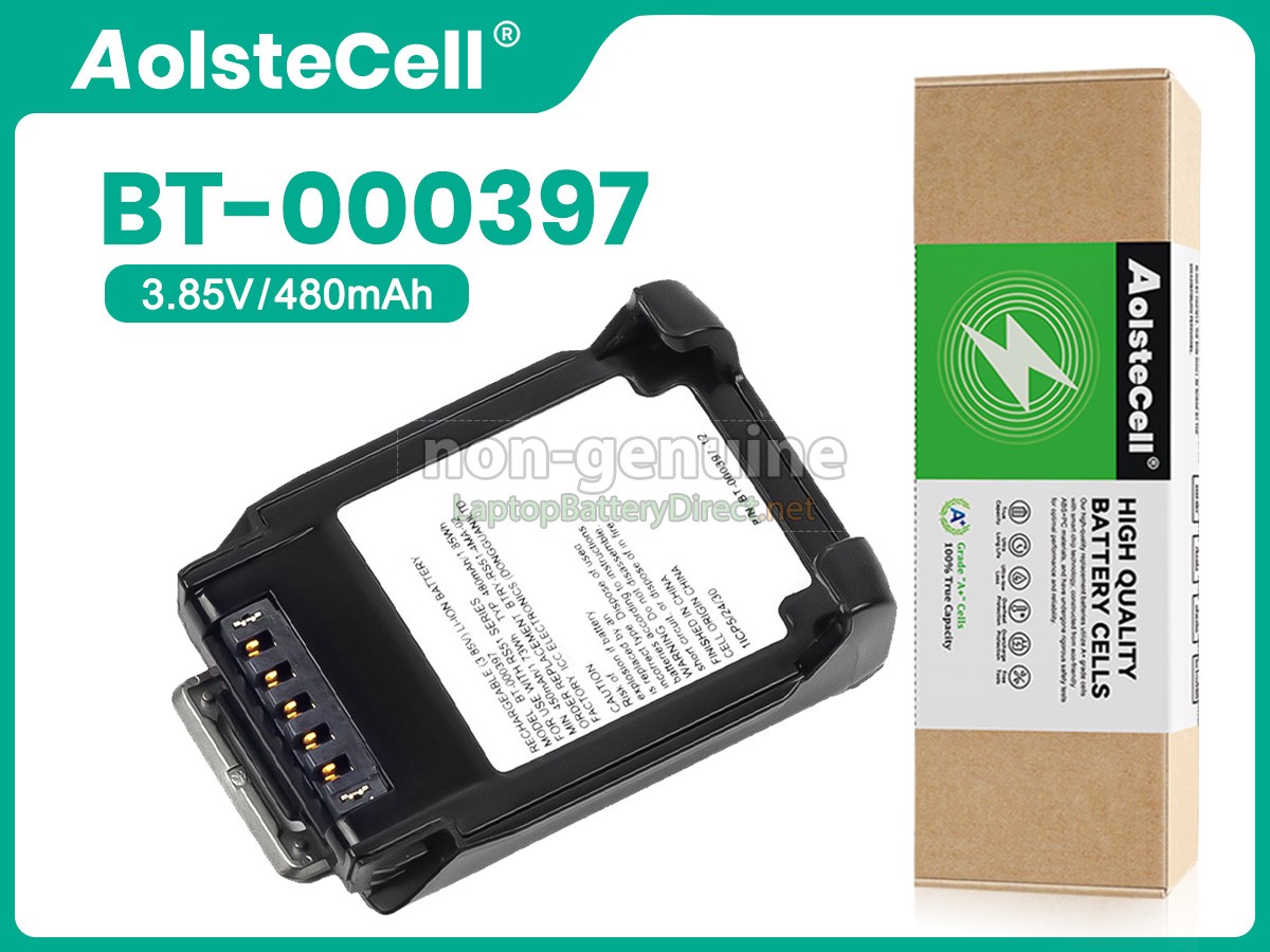 replacement Zebra RS6100 BLUETOOTH RING SCANNER battery