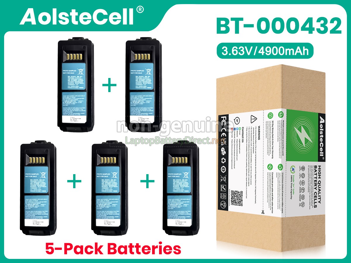 replacement Zebra BT-000432 battery