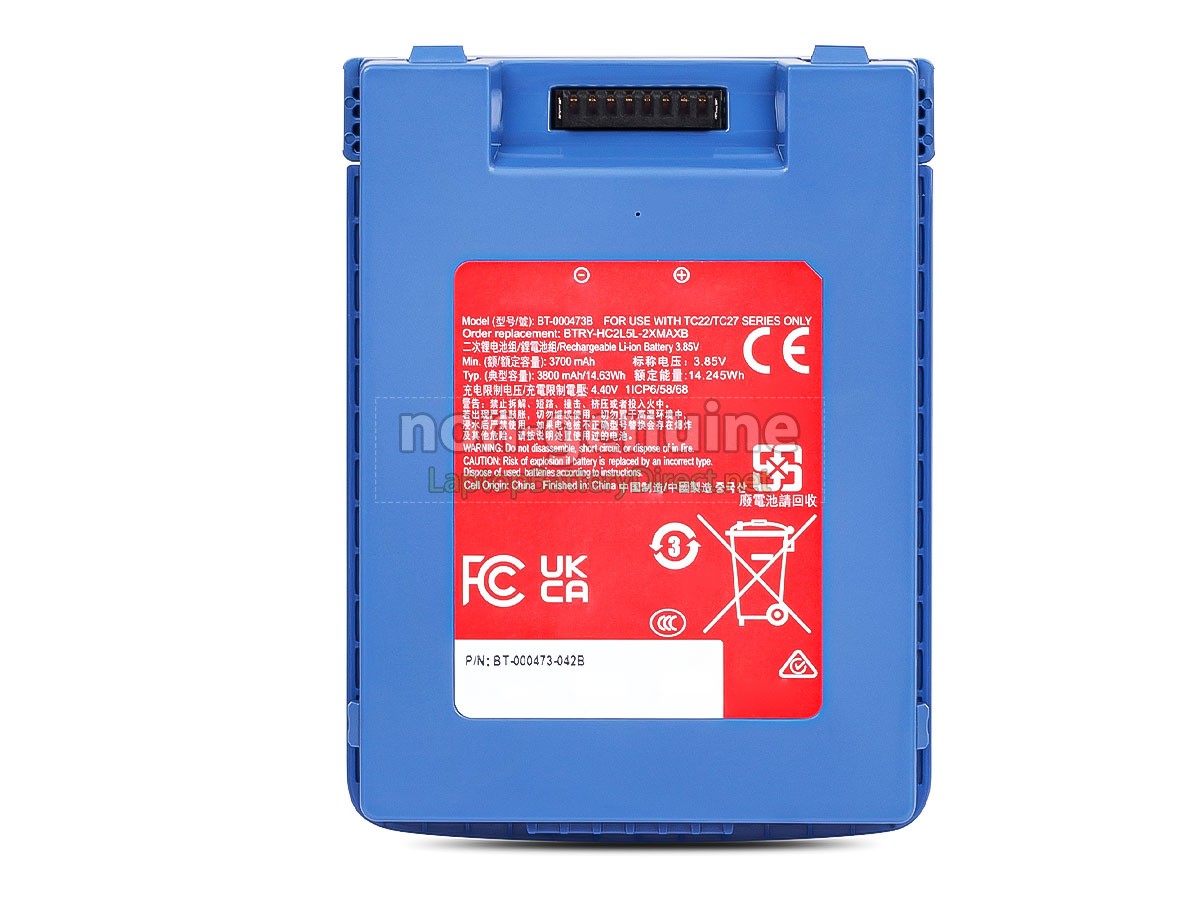 replacement Zebra BT-000473 battery