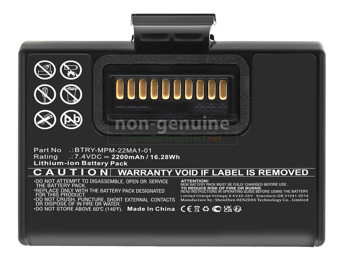 replacement Zebra P1083277 battery