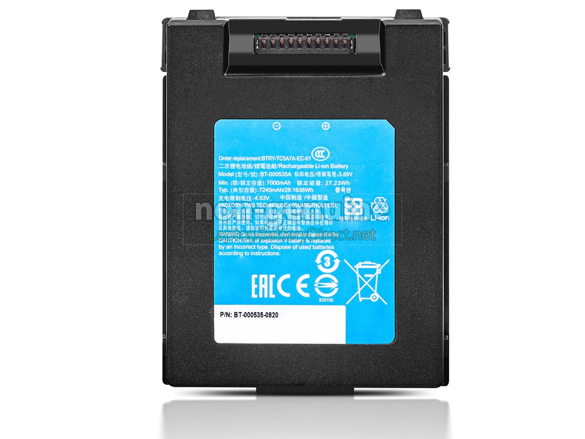 replacement Zebra BT-000535-0020 battery