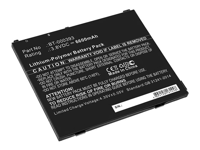 Replacement Battery for Zebra BT-000393 laptop