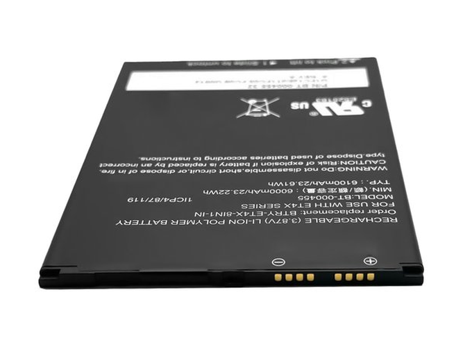 Replacement Battery for Zebra BTRY-ET4X-8IN1-IN laptop