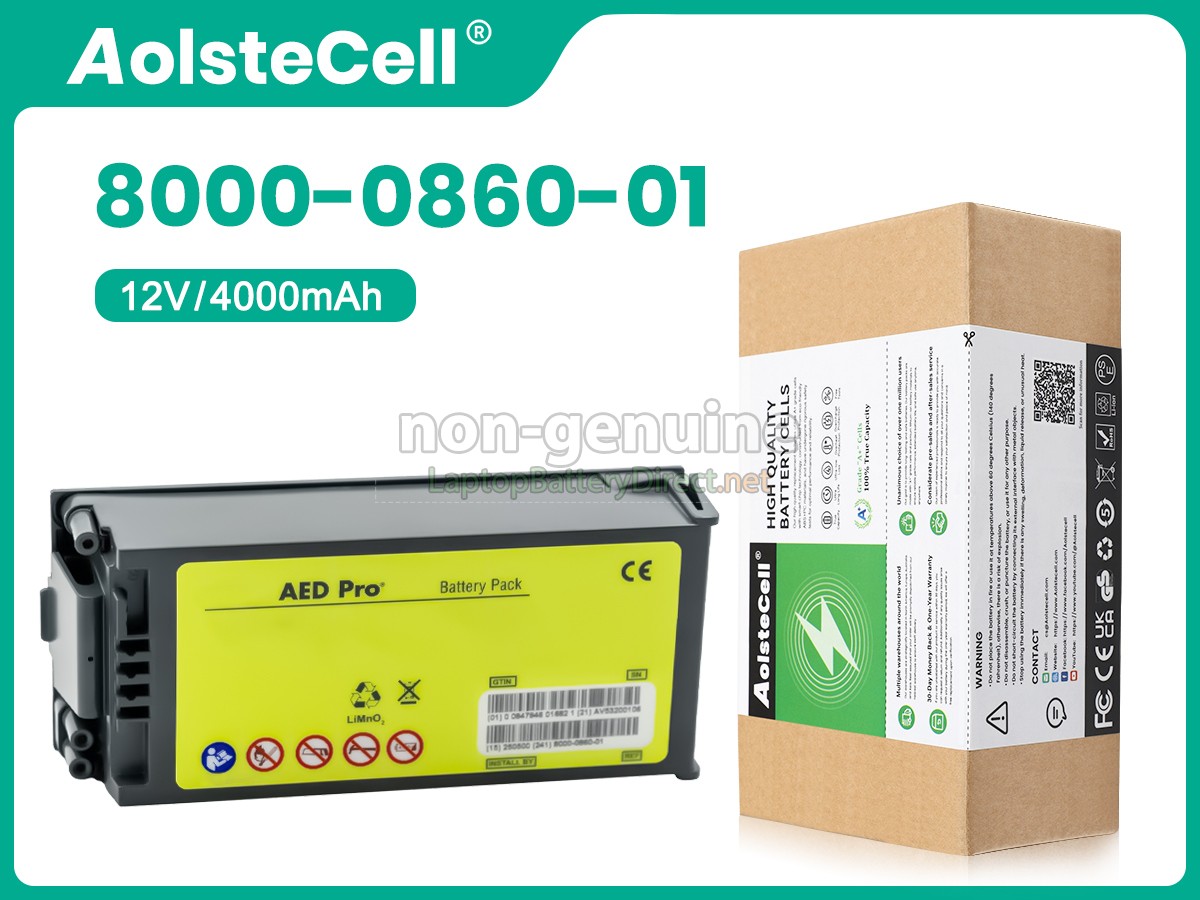 replacement ZOLL AED PRO battery