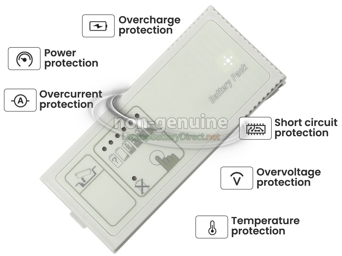 replacement ZOLL AED PRO battery