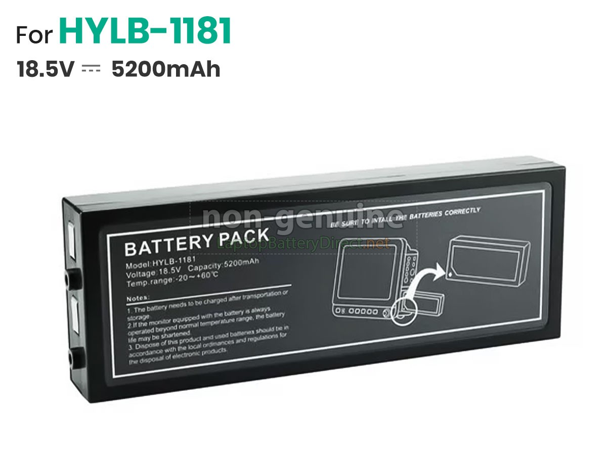 replacement ZOLL HYLB-1181 battery