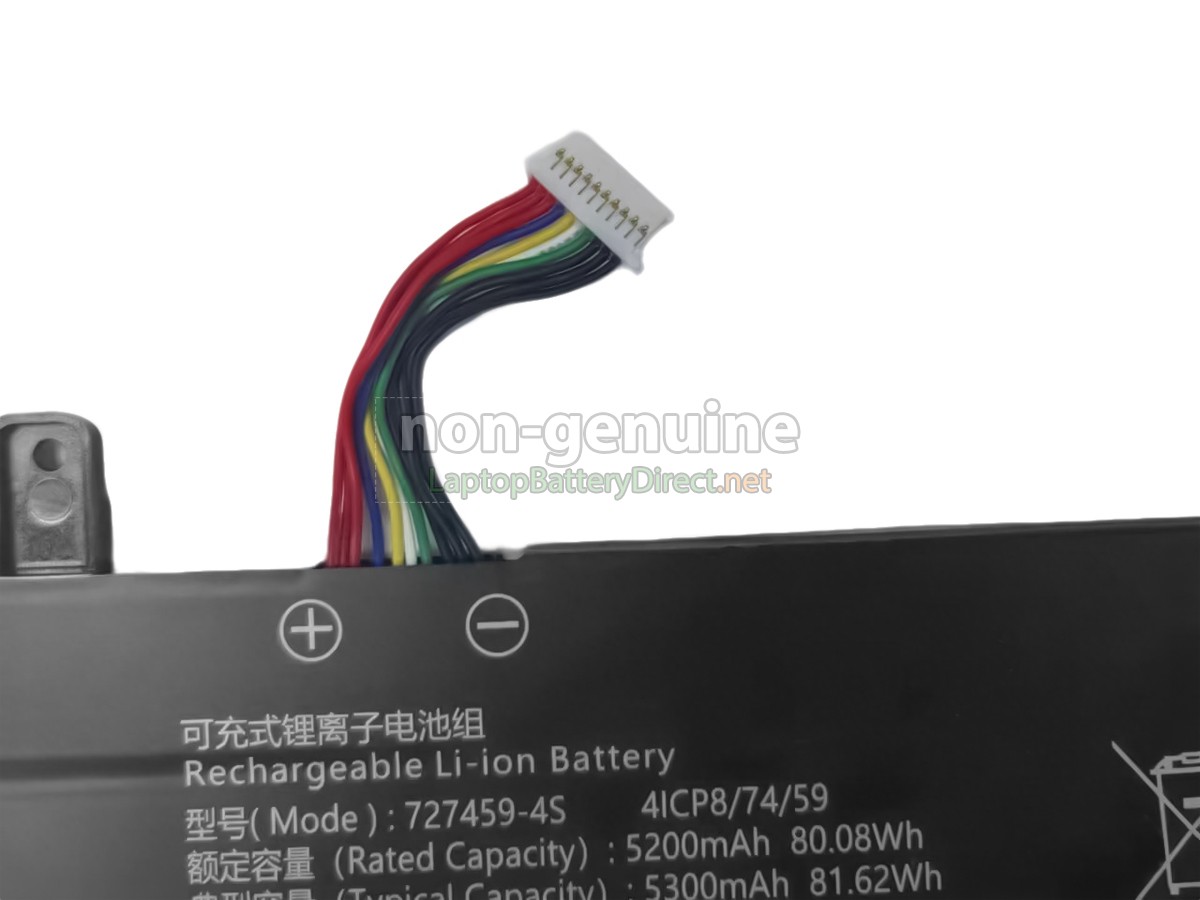 replacement Zrtz 727459-4S battery