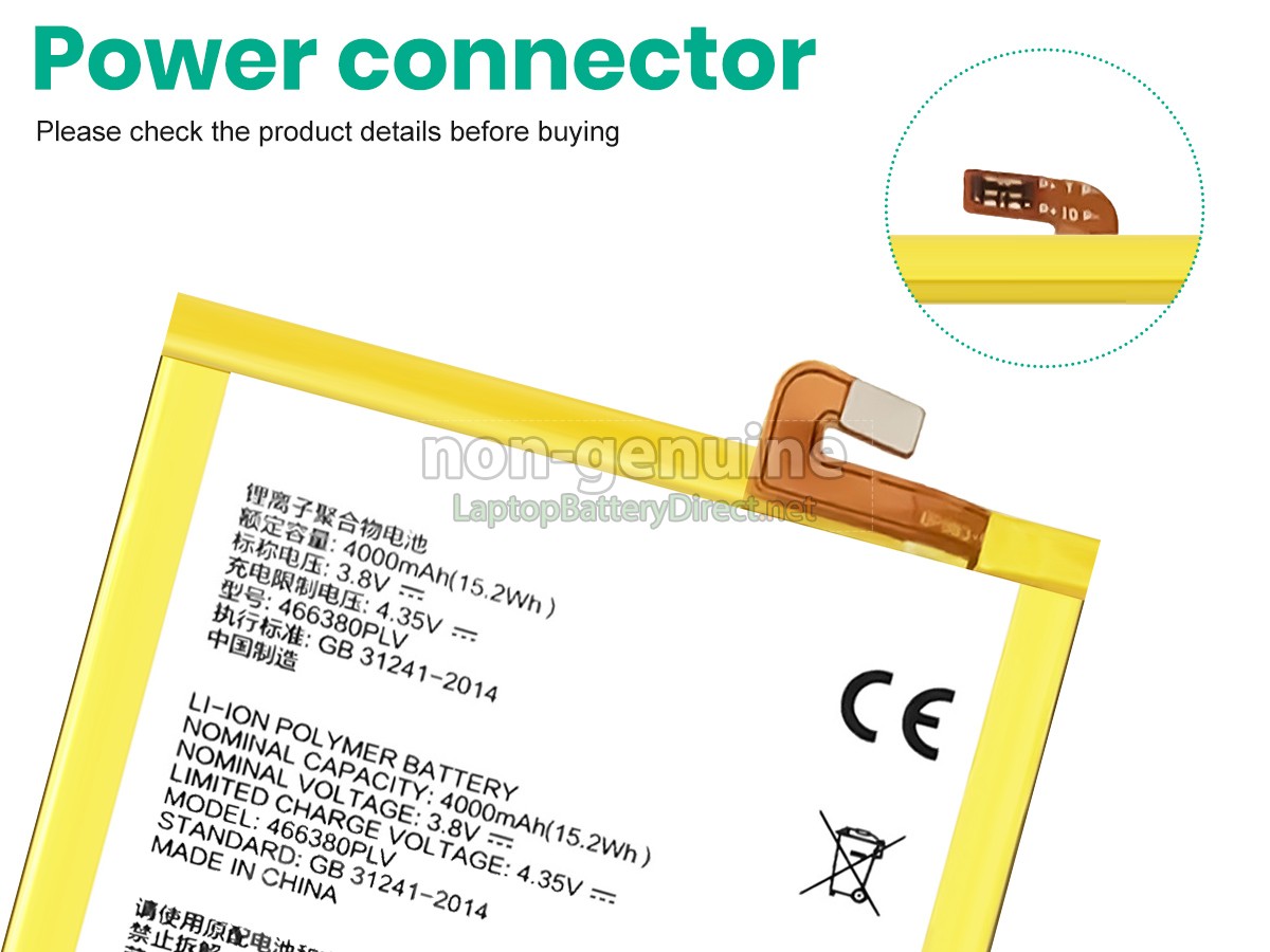 replacement ZTE BA610C battery